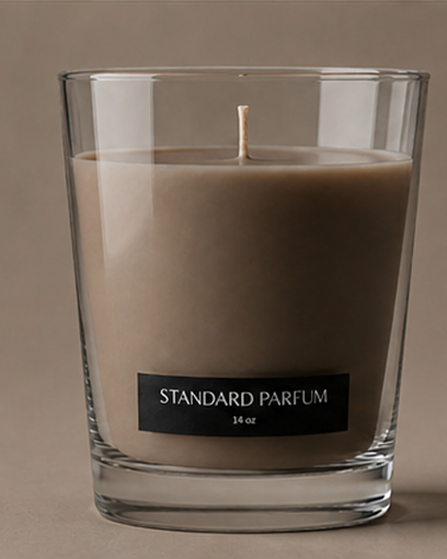 Woody family candle